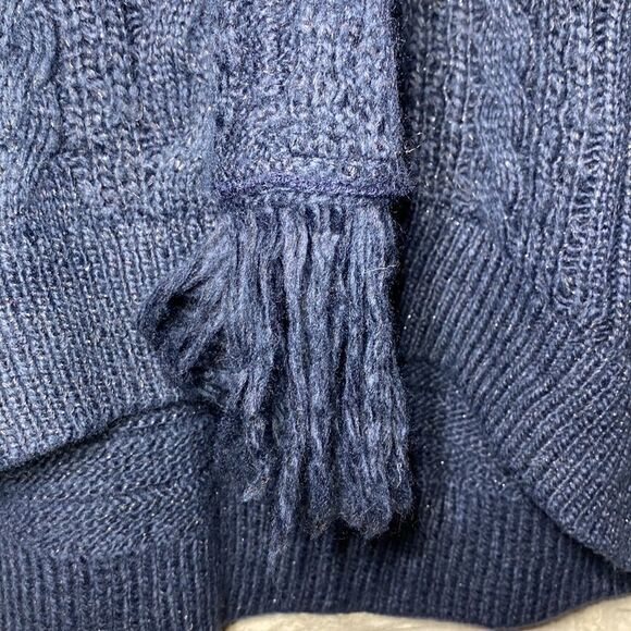 NWT Sonoma sweater with removable scarf Women's Size Large - Picture 4 of 7